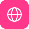 Full stack web development icon